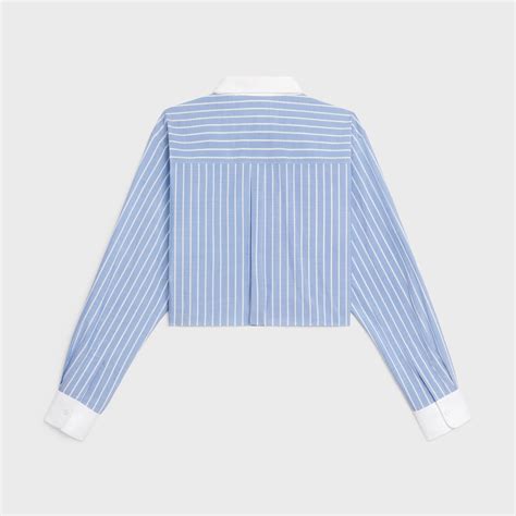 celine striped top|Celine women's shirts.